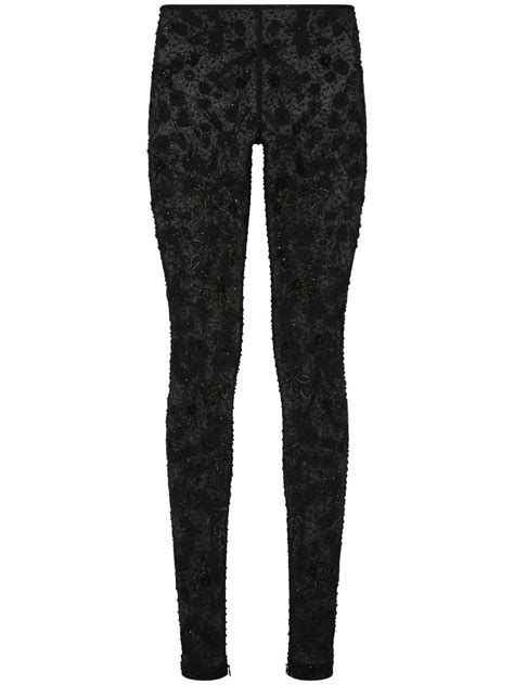 dolce gabbana silk pants|dolce & gabbana leggings.